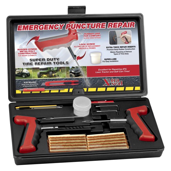 31 Incorporated® - Premium String Tire Repair Kit with 4" Inserts and Premium Handle Tools