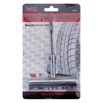31 Incorporated® - Chrome Professional Heavy Duty T-Handle Split Eye Insert Needle