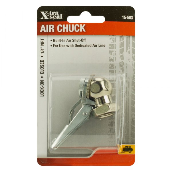 31 Incorporated® - 1/4" NPT Ball Foot Lock-on Closed Air Chuck with Clip