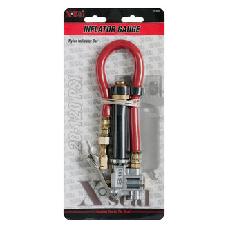 31 Incorporated® - X-tra Seal™ 20 to 120 psi Dial Tire Inflator with Hose