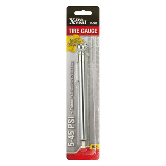 31 Incorporated® - X-tra Seal™ 5 to 45 psi Pencil Pocket Tire Pressure Gauge