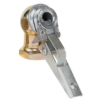 31 Incorporated® 17-5567 - Brass Ball Foot Closed Air Chuck with Clip