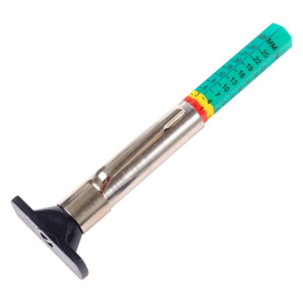 31 Incorporated® - 1 mm to 25 mm Tire Thread Depth Gauge