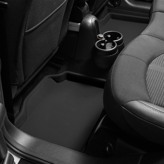 3D MAXpider® - KAGU 2nd Row Black Floor Liners