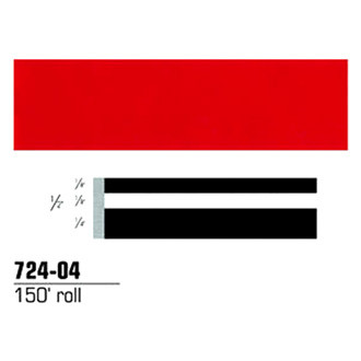 3M® - Scotchcal™ 150' x 1/8" Red Double Striping Tape