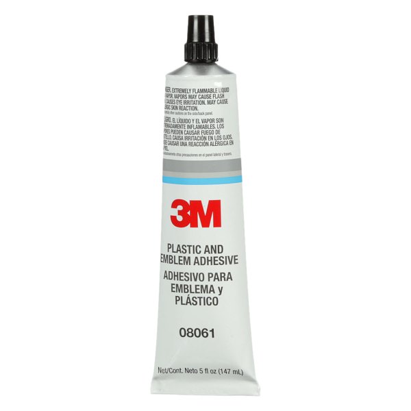 3M® - 5 oz. ?lear Plastic And Emblem Adhesive