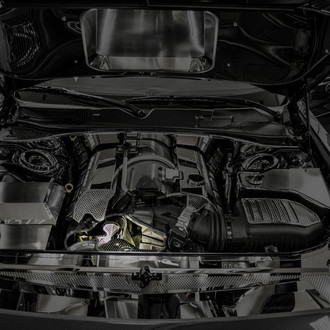 ACC® - Polished Engine Harness Cover with Perforated Trim