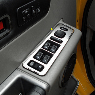 ACC® - Brushed Door Arm Control Trim Plates with Polished Bezels