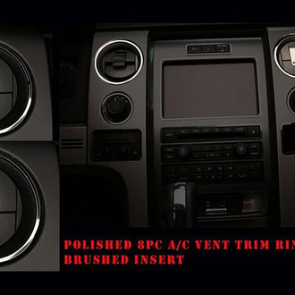 ACC® - Polished Front A/C Vent Trim Rings
