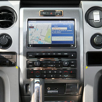 ACC® - Brushed Trailer Brake and Cubby Hole Trim Kit