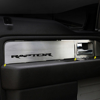 ACC® - Brushed Front & Rear Door Panel Inserts
