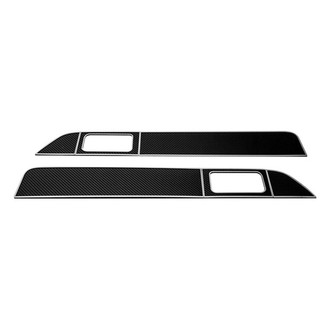 ACC® - Plain Carbon Fiber Front Door Panel Inserts