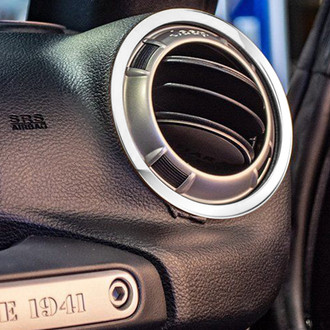 ACC® - Polished Front A/C Trim Rings