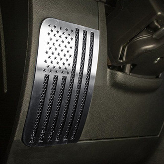 ACC® - Pride US Flag Brushed Front Speaker Grilles