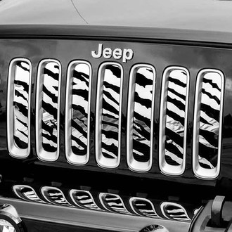 ACC® - 1-Pc Safari Style Brushed CNC Machined Main Grille