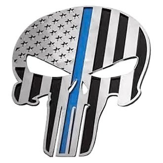 ACC® - "American Pride Patriot" Skull Brushed Emblem