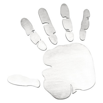ACC® - "Wave Hand" Satin Side Mirror Emblem