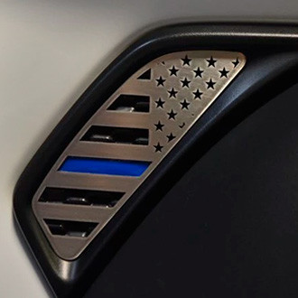 ACC® - Polished Side Vent Accents Flag