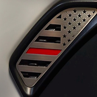 ACC® - Polished Side Vent Accents Flag