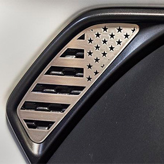 ACC® - Polished Side Vent Accents Flag