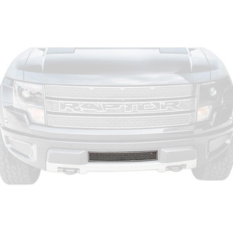 ACC® - 3-Pc Polished Laser Mesh Bumper Grilles