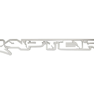 ACC® - Frame Style "Raptor" Polished Exterior Badges