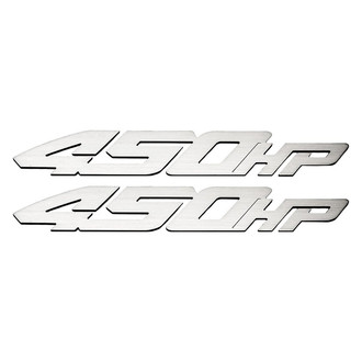 ACC® - "450HP" Brushed Badges