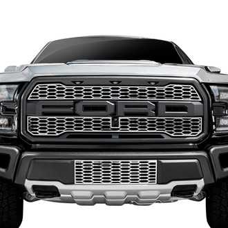 ACC® - Factory Style Polished Honeycomb Grille Grille Set