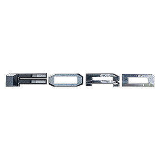 ACC® - "Ford" Brushed Grille Lettering