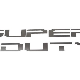 ACC® - "Super Duty" Polished Tailgate Lettering