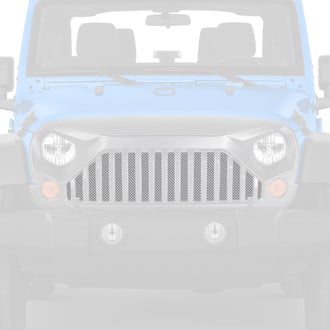 ACC® - 1-Pc Chrome Mesh Main Grille
