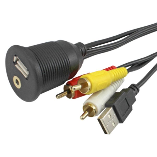 Accele® - Beuler™ USB/3.5mm to RCA Cable