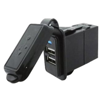 Accele® - Waterproof Front Dual 2.1A/2.1A USB Charger