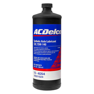 ACDelco® - GM Original Equipment™ SAE 75W-140 Synthetic API GL-5 Gear Oil