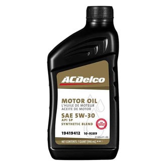 ACDelco® - Professional™ SAE 5W-30 Synthetic Blend Motor Oil, 1 Quart