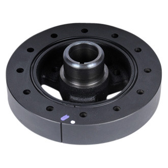 ACDelco® - GM Original Equipment™ Passenger Side Regular Harmonic Balancer with Mounting Bracket