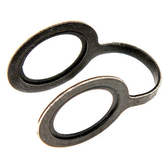 ACDelco® - Genuine GM Parts™ Upper Nitrile Elastomer Turbo Oil Inlet Pipe Gasket at Engine