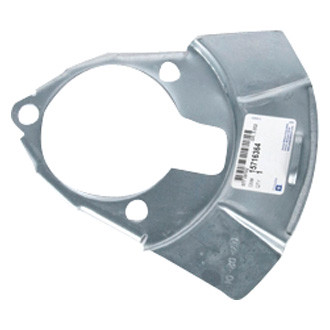 Rear Brake Backing Plate Jeep Wrangler Brake Dust Shield; Front Driver