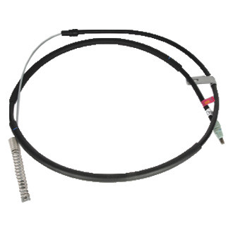 ACDelco® - Genuine GM Parts™ Galvanized Steel, Plastic Rear Driver Side Parking Brake Cable