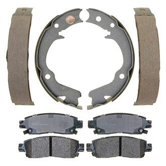 ACDelco® - Gold™ Bonded Rear Parking Brake Shoes