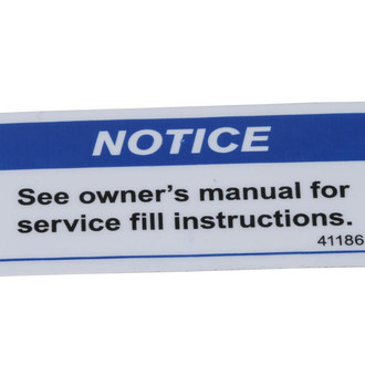 ACDelco® - Caution Label Decal