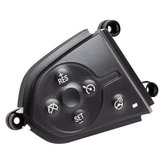 ACDelco® - GM Original Equipment™ Black Carbon Steering Wheel Cruise Control Switch