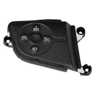 ACDelco® - GM Original Equipment™ Black Carbon Steering Wheel Cruise Control Switch