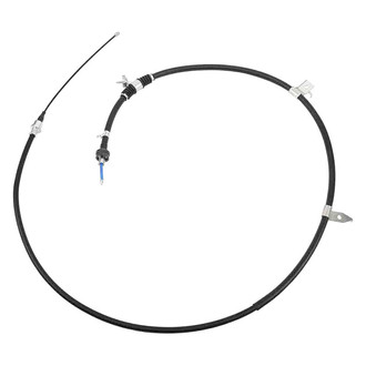 ACDelco® - Genuine GM Parts™ Galvanized Steel, Rubber Rear Driver Side Parking Brake Cable