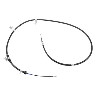 ACDelco® - Genuine GM Parts™ Galvanized Steel, Rubber Rear Passenger Side Parking Brake Cable