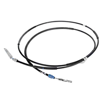 ACDelco® - Genuine GM Parts™ Galvanized Steel, Plastic Rear Passenger Side Parking Brake Cable