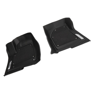 ACDelco® - GM Genuine Parts™ Black Rubber Floor Mats