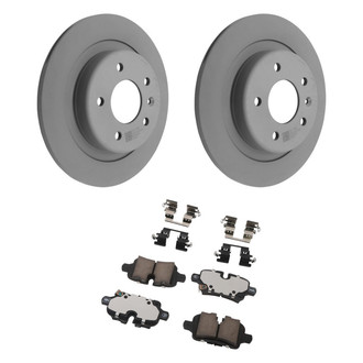 ACDelco® - GM Genuine Parts™ Plain Rear Brake Kit with Semi-Metallic Pads