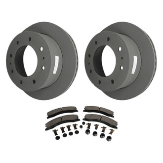 ACDelco® - GM Genuine Parts™ Plain Rear Brake Kit with Ceramic Pads