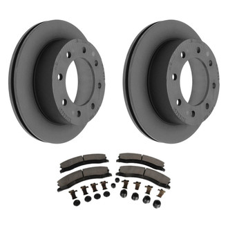 ACDelco® - GM Genuine Parts™ Plain Rear Brake Kit with Ceramic Pads